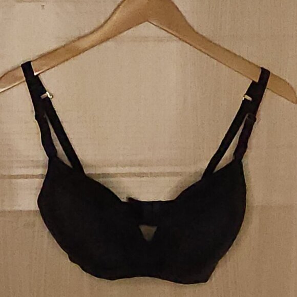 Lively Black Deep V Bra 34DD - Picture 1 of 6